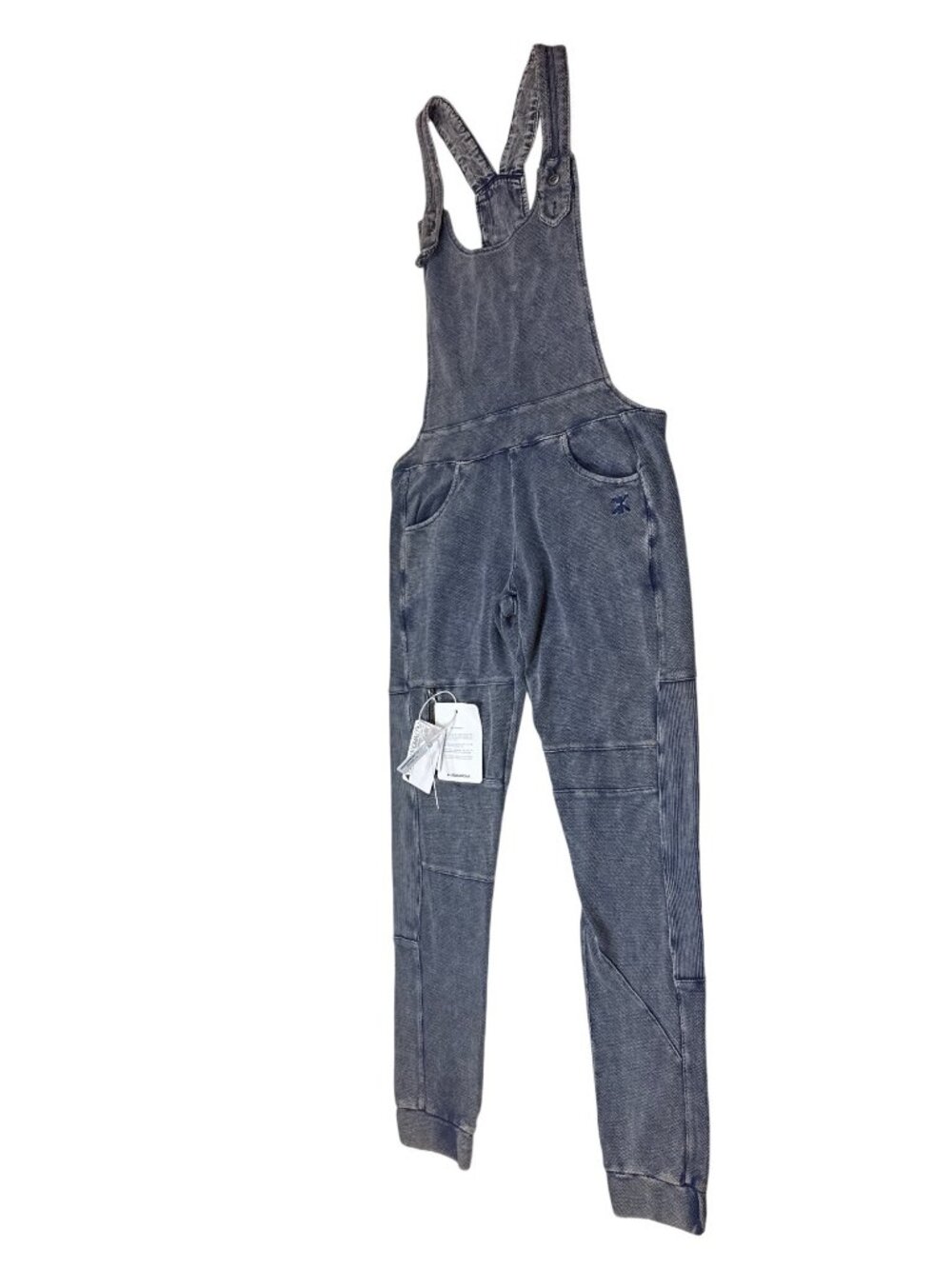 NWT OnePiece Legacy Womens Overalls Indigo Blue Size S Cotton/Polyester (G828) - Picture 3 of 14